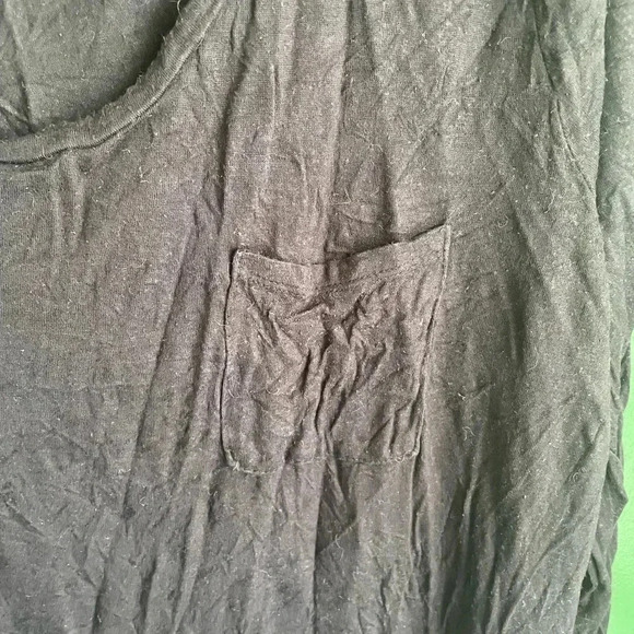 CLEARANCE! Derek Heart Plus Size 2X Long Sleeve Black Shirt GUC! - Picture 2 of 4